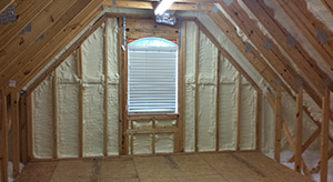 Spray foam insulation in Conway